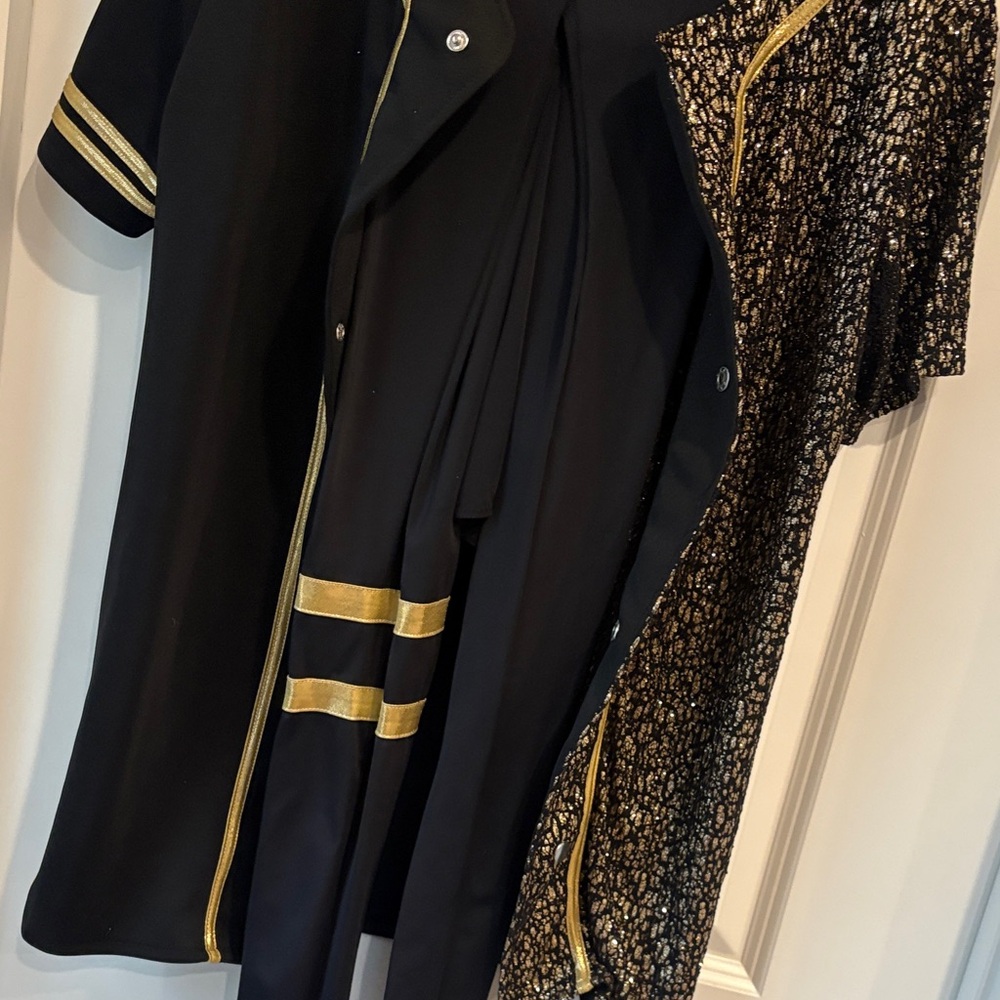 Weissman Black/gold Dancewear - Picture 5 of 8